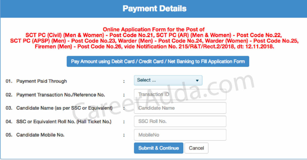 AP Police Constable Payment