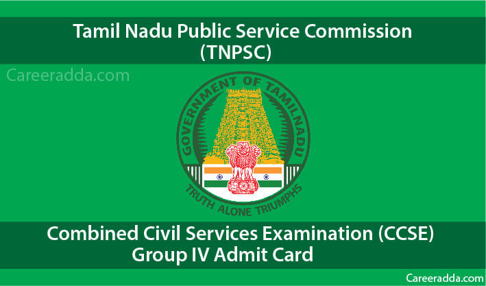 TNPSC Group 4 Admit Card