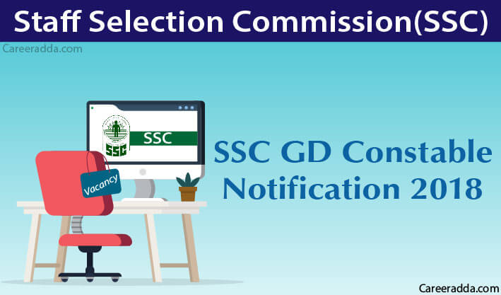 SSC GD Constable 2018 Notification