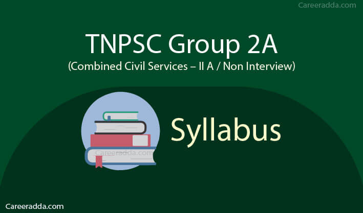 TNPSC Group 2A Syllabus