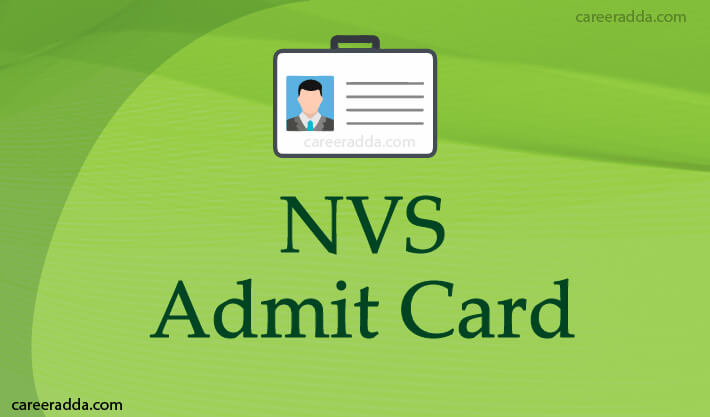NVS Admit Card